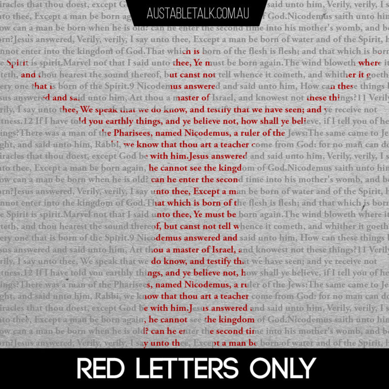 Red Letters Only