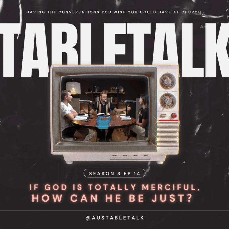 If God Is Totally Merciful, How Can He Be Just?